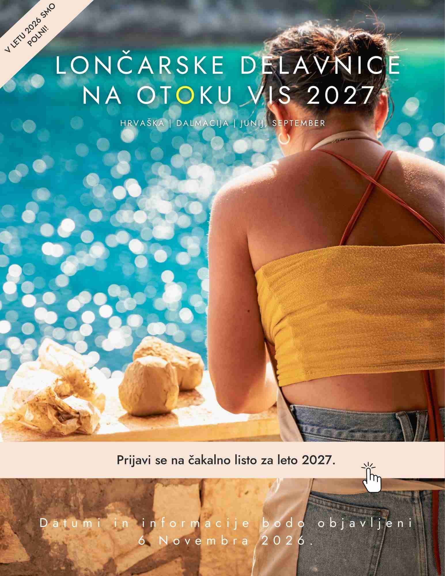 lončarske delavnice na morju